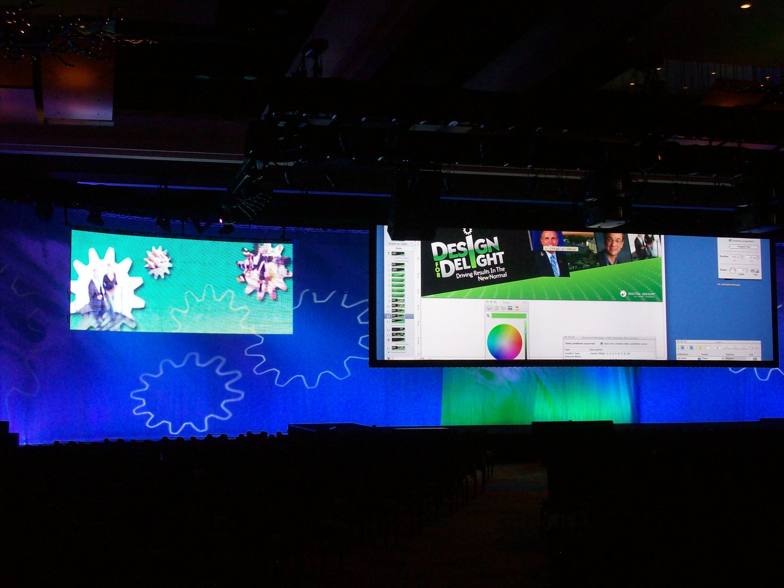 Stage Rehearsal & Testing