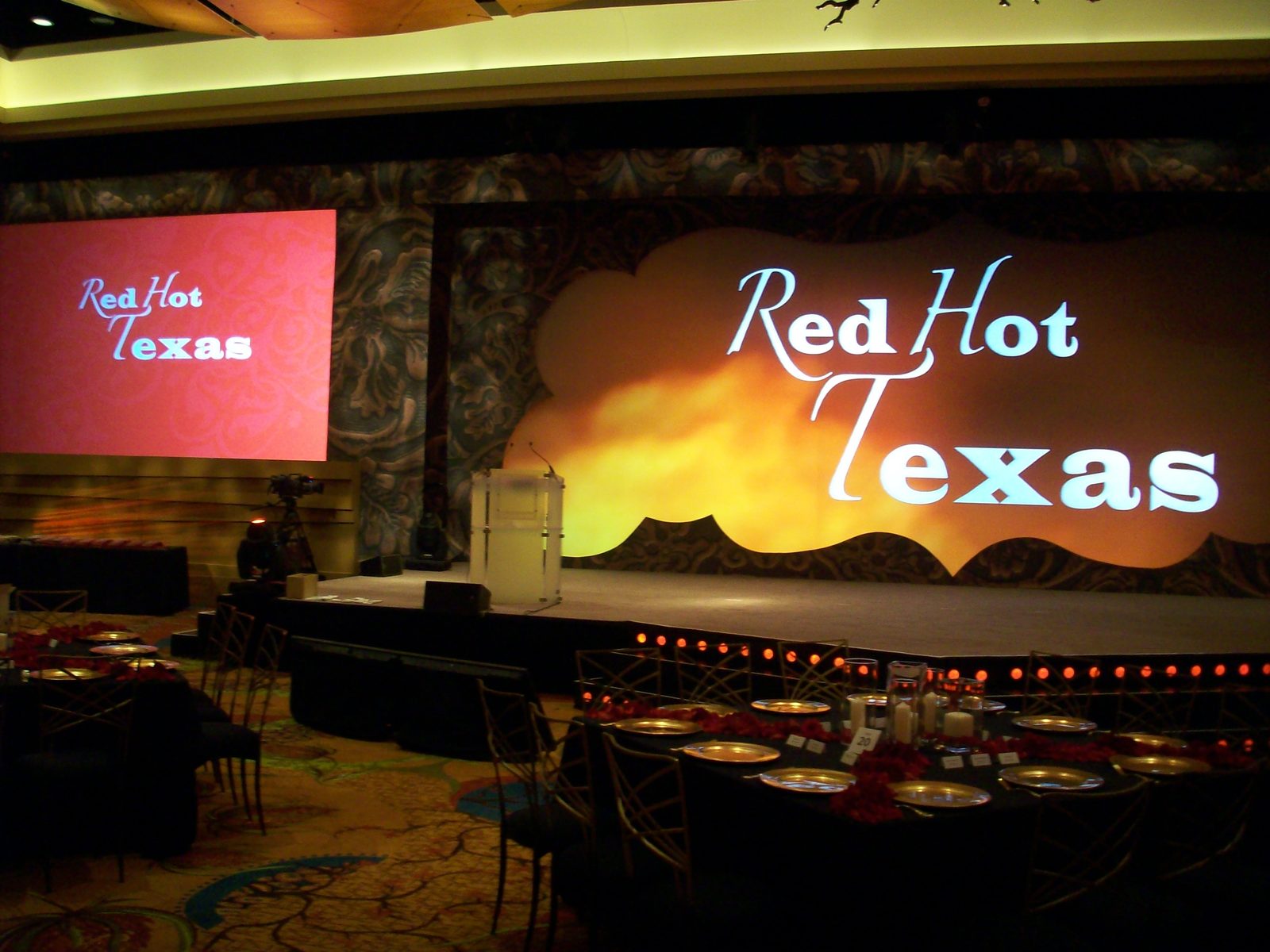 Themed Gala & Awards Stage