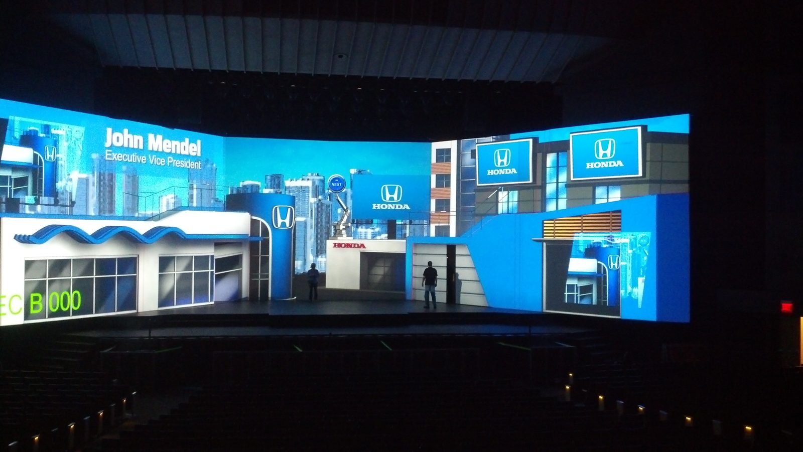 Two-Story Stage Production